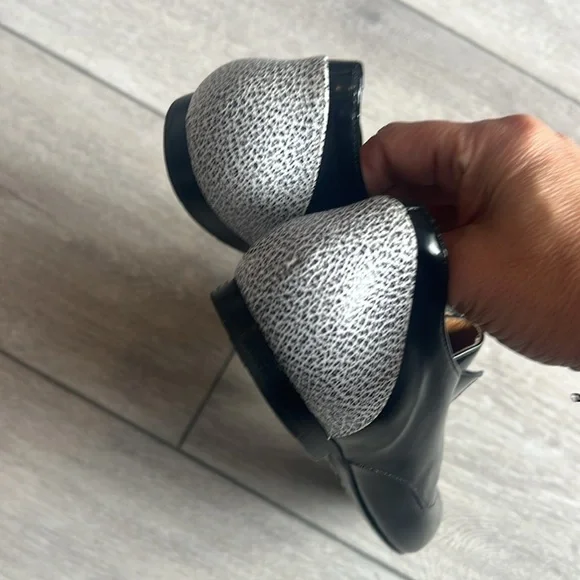 3.1 Phillip Lim black patent leather pointy toe slip on Italian Oxford shoe 8 - Picture 4 of 12